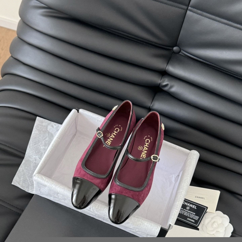 Ch*el flat shoes